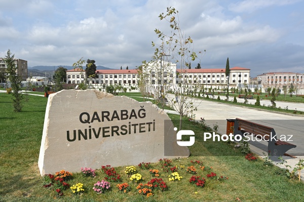 Xankəndidə açılışı olan Qarabağ Universitetində tədris prosesinə başlanılıb