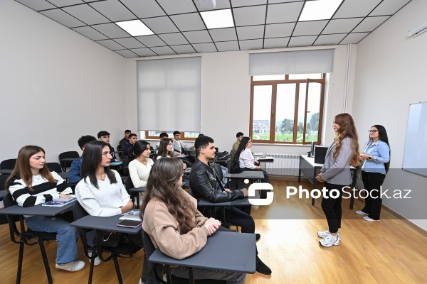 Xankəndidə açılışı olan Qarabağ Universitetində tədris prosesinə başlanılıb