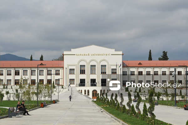 Xankəndidə açılışı olan Qarabağ Universitetində tədris prosesinə başlanılıb