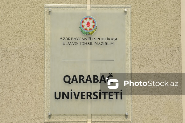 Xankəndidə açılışı olan Qarabağ Universitetində tədris prosesinə başlanılıb