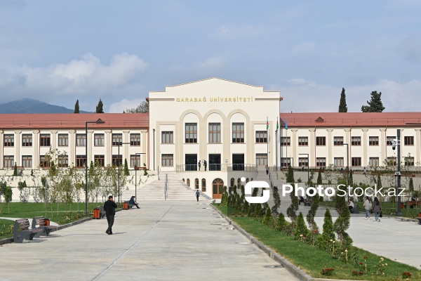 Xankəndidə açılışı olan Qarabağ Universitetində tədris prosesinə başlanılıb