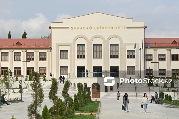 Xankəndidə açılışı olan Qarabağ Universitetində tədris prosesinə başlanılıb