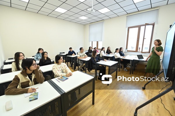 Xankəndidə açılışı olan Qarabağ Universitetində tədris prosesinə başlanılıb