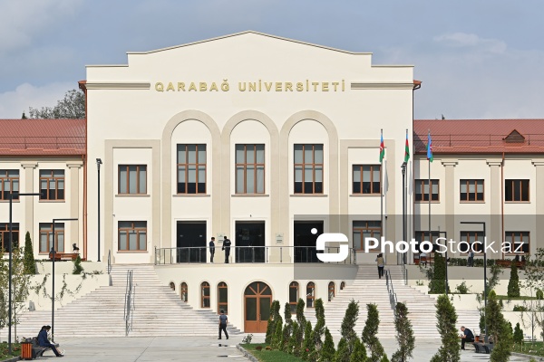 Xankəndidə açılışı olan Qarabağ Universitetində tədris prosesinə başlanılıb