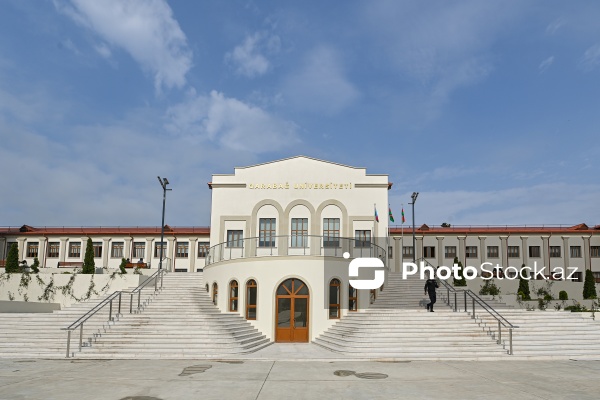 Xankəndidə açılışı olan Qarabağ Universitetində tədris prosesinə başlanılıb