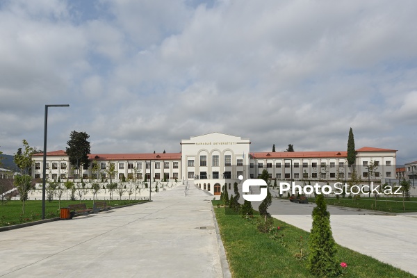 Xankəndidə açılışı olan Qarabağ Universitetində tədris prosesinə başlanılıb