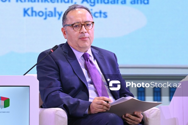 Sultan Hacıyev - III Azərbaycan Milli Şəhərsalma Forumunda