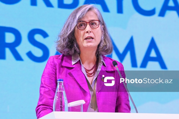 Anaklaudia Rosbax - III Azərbaycan Milli Şəhərsalma Forumunda