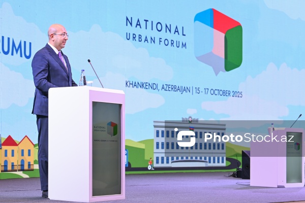 Anar Quliyev - III Azərbaycan Milli Şəhərsalma Forumunda