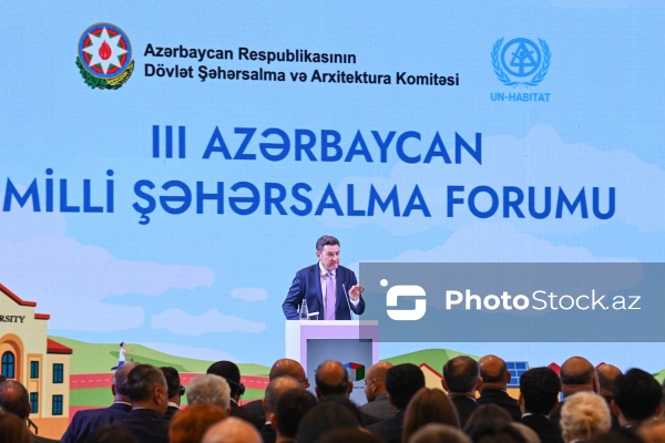 Qay Şoun - III Azərbaycan Milli Şəhərsalma Forumunda