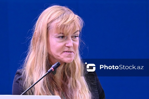 Marselina Zelinska - III Azərbaycan Milli Şəhərsalma Forumunda