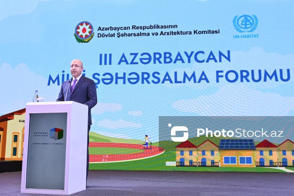 Anar Quliyev - III Azərbaycan Milli Şəhərsalma Forumunda