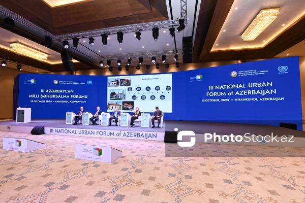 Xankəndidə keçirilən III Azərbaycan Milli Şəhərsalma Forumu