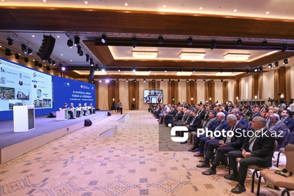Xankəndidə keçirilən III Azərbaycan Milli Şəhərsalma Forumu