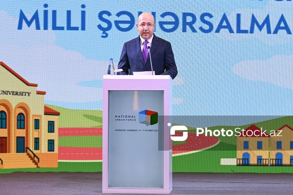 Anar Quliyev - III Azərbaycan Milli Şəhərsalma Forumunda