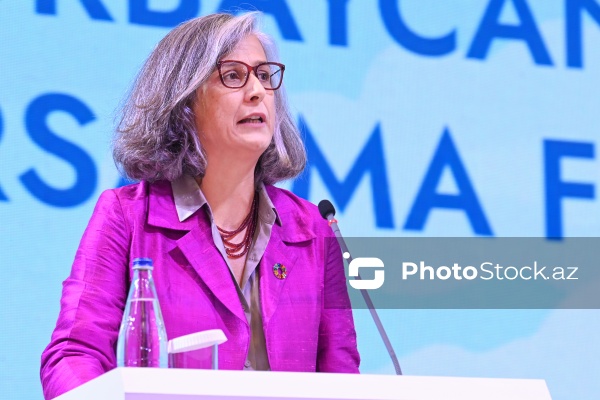 Anaklaudia Rosbax - III Azərbaycan Milli Şəhərsalma Forumunda