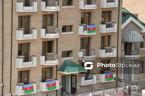 Xankəndidə yerləşən Qarabağ Universitetinin tələbə yataqxanası