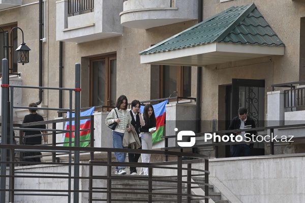 Xankəndidə yerləşən Qarabağ Universitetinin tələbə yataqxanası