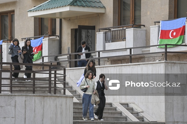 Xankəndidə yerləşən Qarabağ Universitetinin tələbə yataqxanası