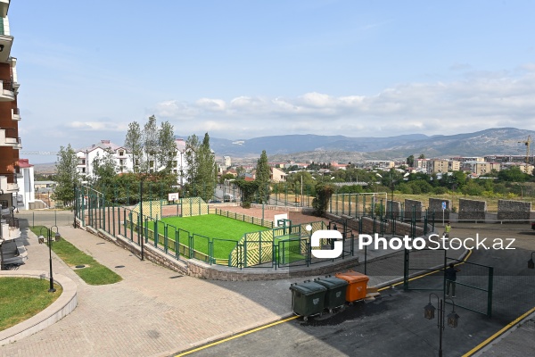 Xankəndidə yerləşən Qarabağ Universitetinin tələbə yataqxanası