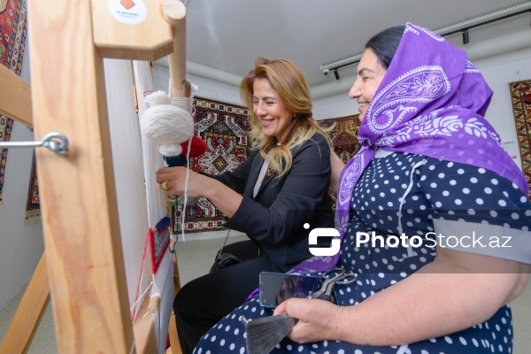 Xarici diplomatlar Laçında “Yurd” sərgi mərkəzini ziyarət ediblər