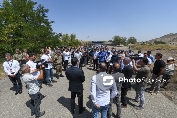 Xarici diplomatlar və hərbi nümayəndələrin Ağdam səfəri