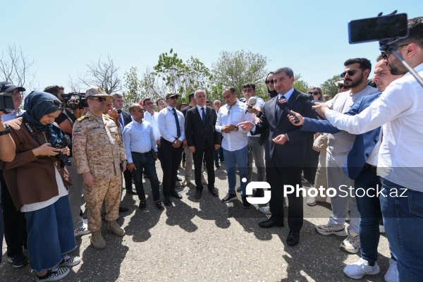 Xarici diplomatlar və hərbi nümayəndələrin Ağdam səfəri