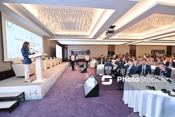 Bakı Konqres Mərkəzində keçirilən IV İqlim Həftəsi