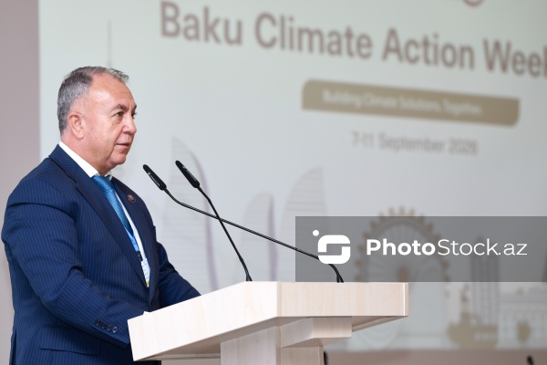 Bakı Konqres Mərkəzində keçirilən IV İqlim Həftəsi