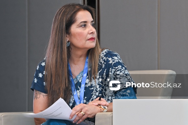 Malini Mehra - Bakı Konqres Mərkəzində keçirilən IV İqlim Həftəsində