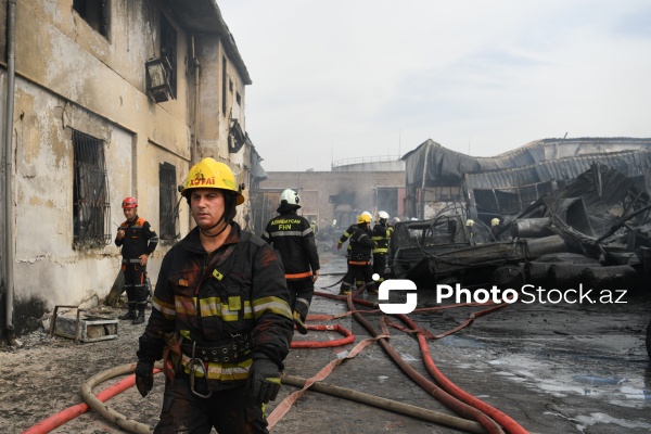 Xətai rayonu, Süleyman Əhmədov küçəsində baş verən yanğın