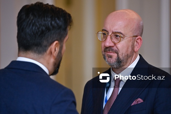 Şarl Mişel - XIII Qlobal Bakı Forumunda