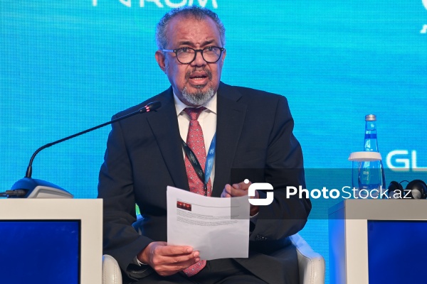 Tedros Adanom Qebreyesus - XIII Qlobal Bakı Forumunda