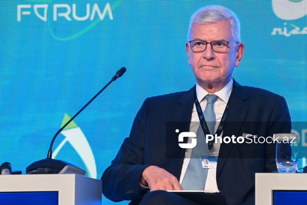 Volkan Bozkır - XIII Qlobal Bakı Forumunda