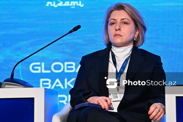 Eka Tkeşelaşvili - XIII Qlobal Bakı Forumunun ikinci günündə