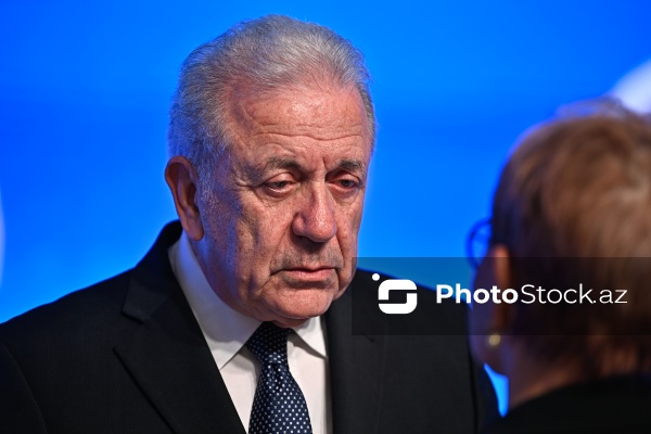 Dimitris Avramopulos - XIII Qlobal Bakı Forumunun ikinci günündə