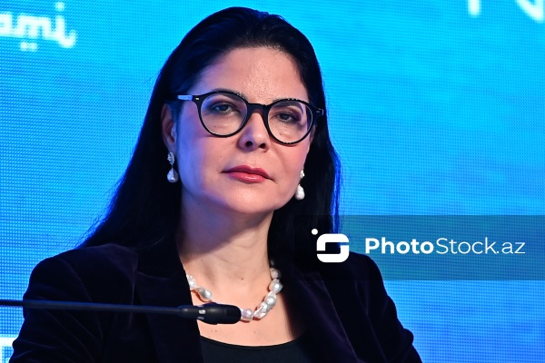 Ana Birçall - XIII Qlobal Bakı Forumunun ikinci günündə