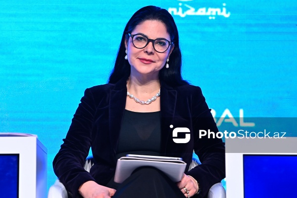 Ana Birçall - XIII Qlobal Bakı Forumunun ikinci günündə