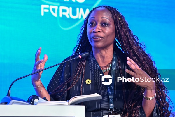 Hafsat Abiola - XIII Qlobal Bakı Forumunun ikinci günündə