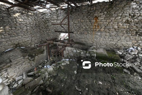 Xızı rayonunda yerləşən XIX əsrə aid su dəyirmanı