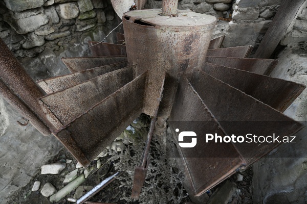 Xızı rayonunda yerləşən XIX əsrə aid su dəyirmanı