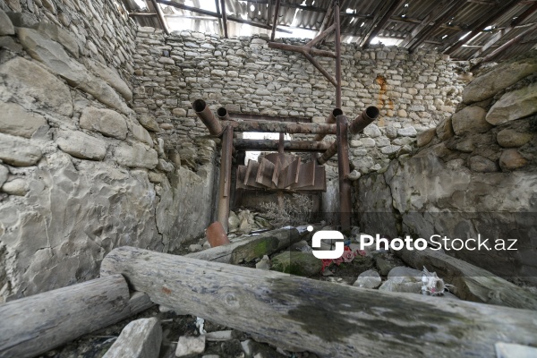 Xızı rayonunda yerləşən XIX əsrə aid su dəyirmanı