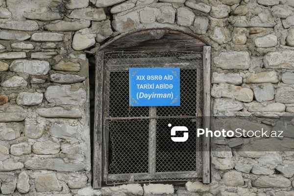 Xızı rayonunda yerləşən XIX əsrə aid su dəyirmanı