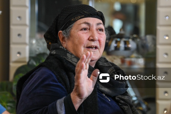 Afinə Hümbətova - Ballıca kənd sakini