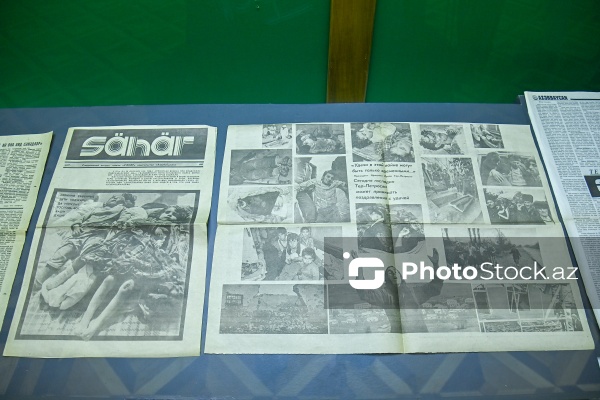 Xocalı faciəsinə həsr olunmuş "Zamanı dayandıran gecə" adlı fotosərgi