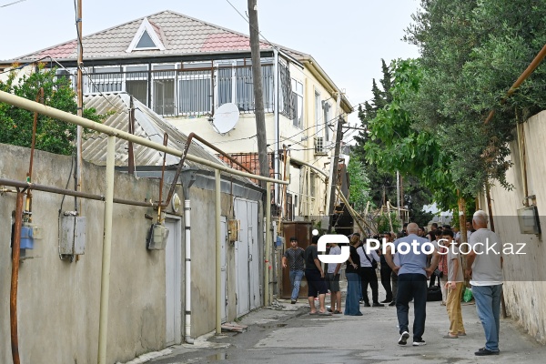 Yasamal rayonunda yaşayış evinin birinci mərtəbəsində baş verən partlayış