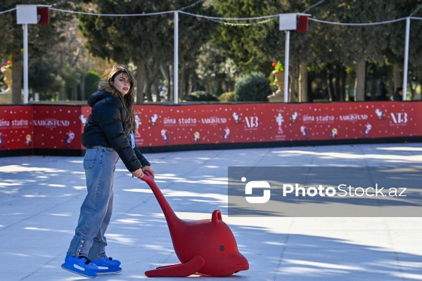 Yeni ilə bir neçə saat qalmış Bakı şəhəri
