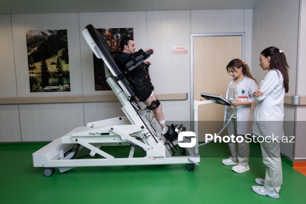Yeni Klinikada fəaliyyət göstərən Yeni Robotik Reabilitasiya mərkəzi