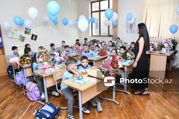 Yeni tədris ilinin ilk dərs günü