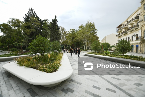 Yeni təmirdən çıxmış “Xaqani” bağı